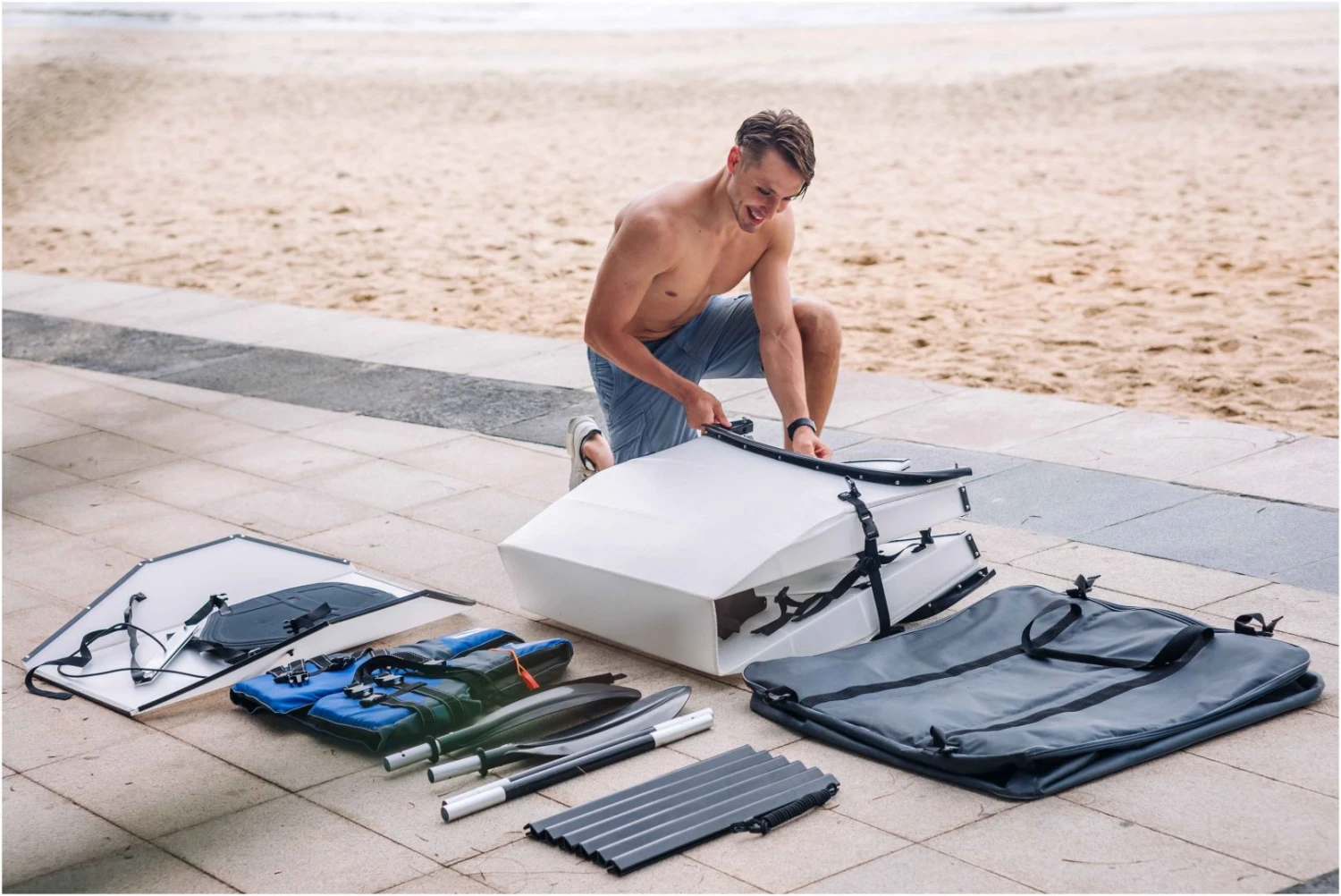 AirCanoe Foldable Kayak 3.9 6 AirCanoe Foldable Kayak 3.9 - Afbeelding 4