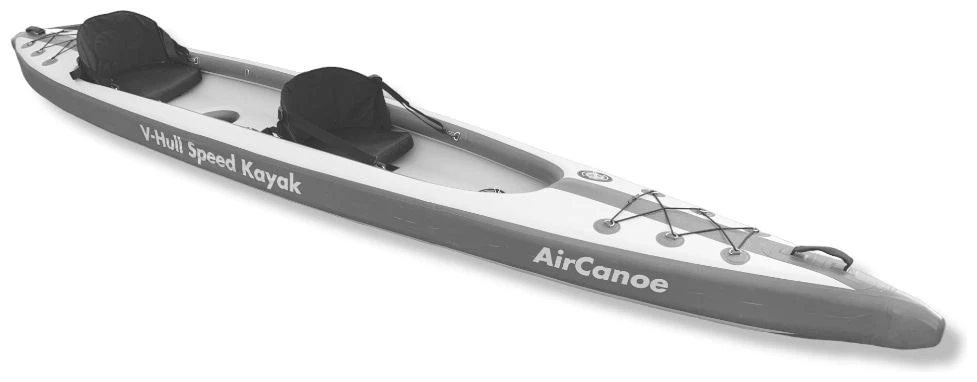 AirCanoe V-Hull Speed Kayak 4 AirCanoe V-Hull Speed Kayak - Afbeelding 2