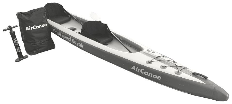 AirCanoe V-Hull Speed Kayak 6 AirCanoe V-Hull Speed Kayak - Afbeelding 4