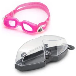 Aqua Sphere Moby Kid Clear Lens Pink-White -Watersporten Winkel aqua sphere moby kid clear lens pink white 2 1