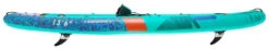 Aquatone Blast 13'6" Recreational Kayak 3-Person Green-Purple -Watersporten Winkel aquatone blast 13 6 recreational kayak 3 person green purple 5
