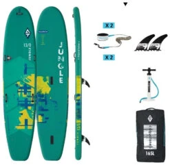 Aquatone Jungle 13'0 - SUP Only Green -Watersporten Winkel aquatone jungle 13 0 sup only green 2