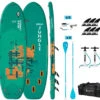 Aquatone Mega Jungle 16'0" Club SUP Green -Watersporten Winkel aquatone mega jungle 16 0 club sup green 0 2