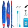 Aquatone Ocean 14'0" Race SUP Blue -Watersporten Winkel aquatone ocean 14 0 race sup blue 0