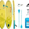 Aquatone Wave 10'6"All-Round SUP Yellow -Watersporten Winkel aquatone wave 10 6 all round sup yellow 0