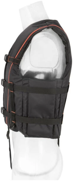 Besto Ski Zwemvest XS -Watersporten Winkel besto ski zwemvest xs black orange 2