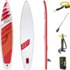 Bestway Hydro-Force Fastblast 12'6 Tech Set Red -Watersporten Winkel bestway hydro force fastblast 12 6 tech set red 0