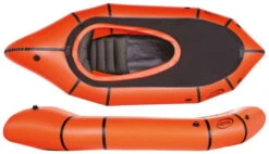 Nortik TrekRaft Met Afdekzeil Packraft -Watersporten Winkel nortik trekraft met afdekzeil orange black orange black 0 1