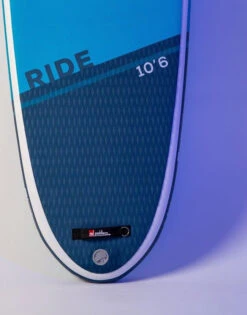 Red Paddle Co. Red Paddle Co 10'6 Ride MSL Inflatable SUP + Cruiser Tough Paddle White-Blue-Dark Blue -Watersporten Winkel red paddle co 10 6 ride msl inflatable sup hybrid tough paddle white blue dark blue 2