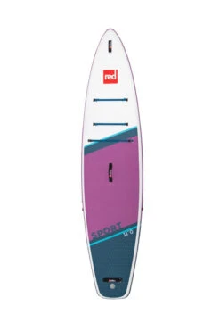 Red Paddle Co. Red Paddle Co 11'0 Sport MSL Inflatable SUP + Hybrid Tough Paddle White-Purple-Dark Blue -Watersporten Winkel red paddle co 11 0 sport msl inflatable sup hybrid tough paddle white purple dark blue 3