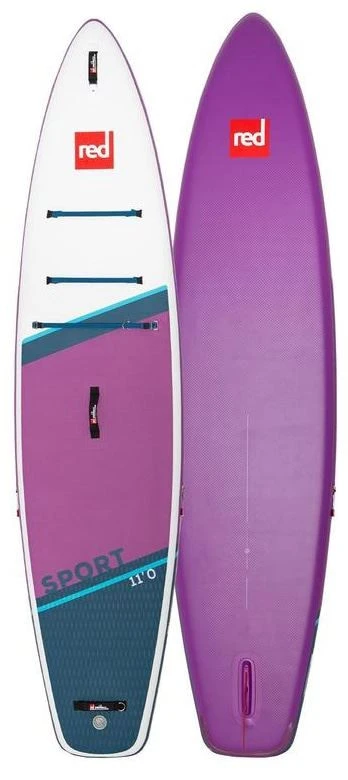 Red Paddle Co. Red Paddle Co 11'0 Sport MSL Inflatable SUP White-Purple-Dark Blue 3 Red Paddle Co. Red Paddle Co 11'0 Sport MSL Inflatable SUP White-Purple-Dark Blue