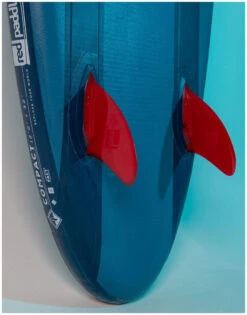 Red Paddle Co. Red Paddle Co 12'0 Compact MSL Inflatable SUP White-Teal-Dark Blue -Watersporten Winkel red paddle co 12 0 compact msl inflatable sup white teal dark blue 2