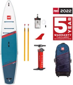 Red Paddle Co. Red Paddle Co 12'6 Sport MSL Inflatable SUP White-Blue-Dark Blue -Watersporten Winkel red paddle co 12 6 sport msl inflatable sup white blue dark blue 4