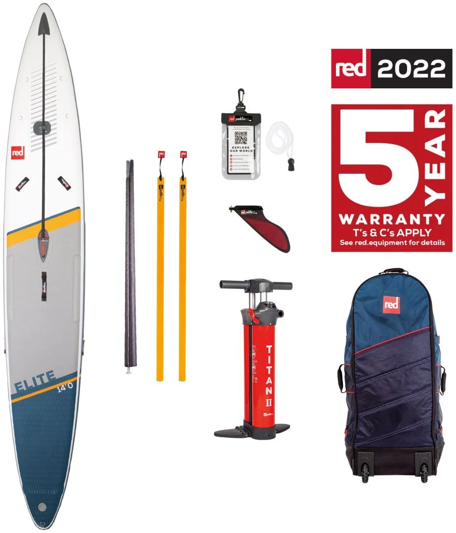 Red Paddle Co. Red Paddle Co 14'0 Elite MSL Inflatable SUP White-Grey-Dark Blue-Orange 3 Red Paddle Co. Red Paddle Co 14'0 Elite MSL Inflatable SUP White-Grey-Dark Blue-Orange