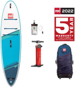 Red Paddle Co. Red Paddle Co 9'4 Snapper MSL Kids Inflatable SUP White-Blue-Dark Blue -Watersporten Winkel red paddle co 9 4 snapper msl kids inflatable sup white blue dark blue 4