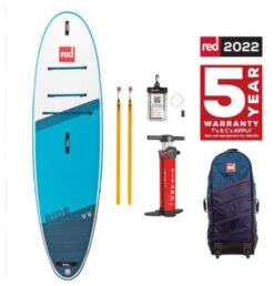 Red Paddle Co. Red Paddle Co 9'8 Ride MSL Inflatable SUP White-Blue-Dark Blue -Watersporten Winkel red paddle co 9 8 ride msl inflatable sup white blue dark blue 4