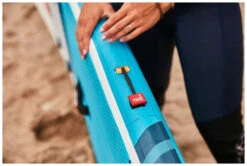 Red Paddle Co. Red Paddle Co 9'8 Ride MSL Inflatable SUP White-Blue-Dark Blue -Watersporten Winkel red paddle co 9 8 ride msl inflatable sup white blue dark blue 7