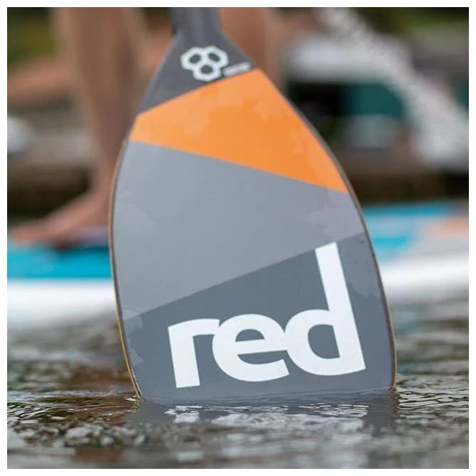 Red Paddle Co. Red Paddle Co Ultimate Leverlock 3 Piece Adjustable SUP Paddle Black-Orange 4 Red Paddle Co. Red Paddle Co Ultimate Leverlock 3 Piece Adjustable SUP Paddle Black-Orange - Afbeelding 2
