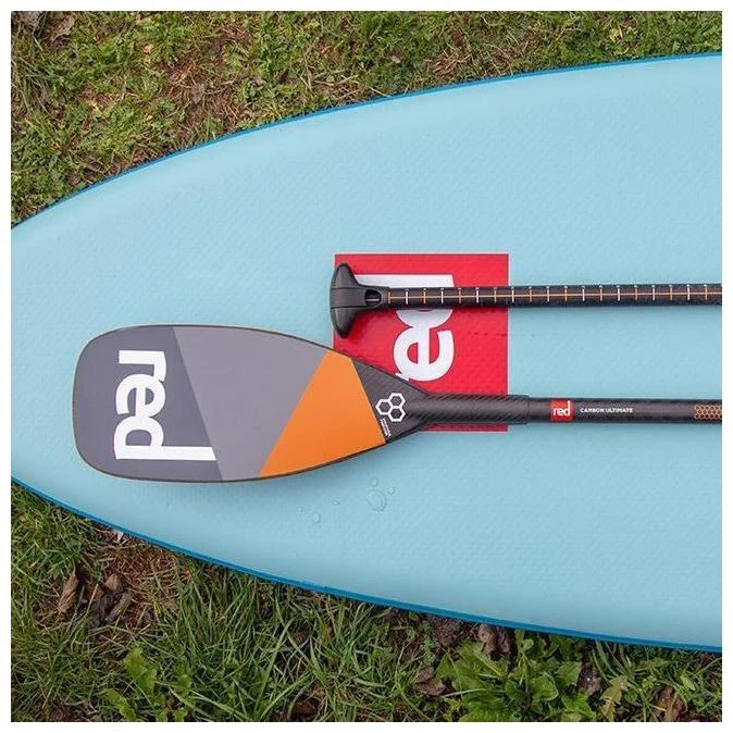 Red Paddle Co. Red Paddle Co Ultimate Leverlock 3 Piece Adjustable SUP Paddle Black-Orange 7 Red Paddle Co. Red Paddle Co Ultimate Leverlock 3 Piece Adjustable SUP Paddle Black-Orange - Afbeelding 5