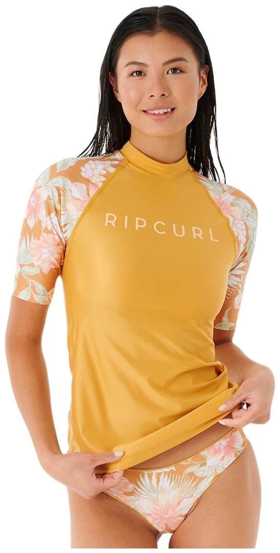 Rip Curl Always Summer UPF 50+ Shortsleeve Top Women's 3 Rip Curl Always Summer UPF 50+ Shortsleeve Top Women's