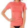 Rip Curl Golden Rays Short Sleeve UV Tee Women's 1 Rip Curl Golden Rays Short Sleeve UV Tee Women's -Watersporten Winkel rip curl golden rays s sl uv coral 10 m coral 0