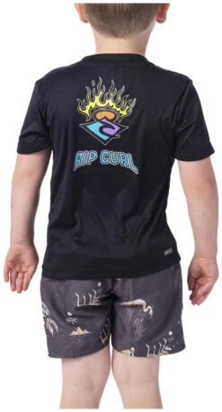 Rip Curl Grom Search Logo Short Sleeve 9 Rip Curl Grom Search Logo Short Sleeve -Watersporten Winkel rip curl grom search logo short sleeve black marled 2 jaar black marled 1