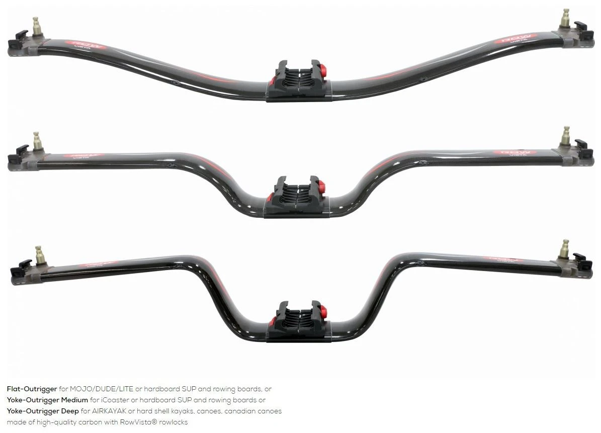 Row On Air Outrigger Carbon RowVista 4 Row On Air Outrigger Carbon RowVista - Afbeelding 2