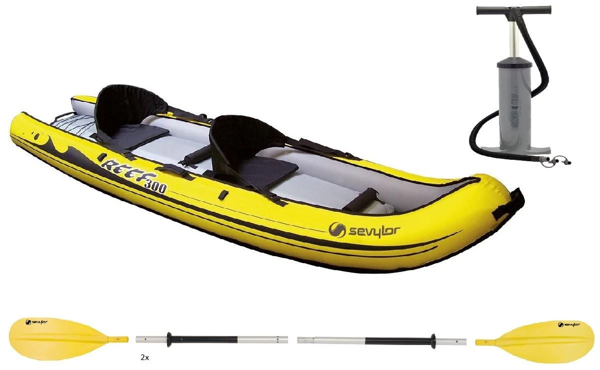 Sevylor Reef 300 Package Deal Yellow 3 Sevylor Reef 300 Package Deal Yellow