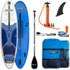 STX ISup Freeride 11'6" X 32 X 6' 280L Blue-Orange -Watersporten Winkel stx isup freeride 11 6 x 32 x 6 blue orange 0