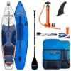 STX ISup Race 14'0'' X 27'' X 6'' Blue-Orange -Watersporten Winkel stx isup race 14 0 x 27 x 6 blue orange 0