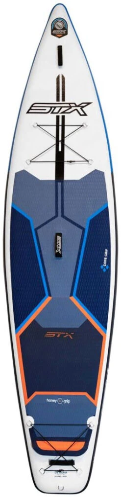 STX ISup Tourer 12'6" X 32 X 6' Blue-Orange -Watersporten Winkel stx isup tourer 12 6 x 32 x 6 blue orange 2