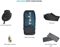 Trak 2.0 Kayak -Watersporten Winkel trak 2 0 kayak bright green on black deck bright green on black deck 2